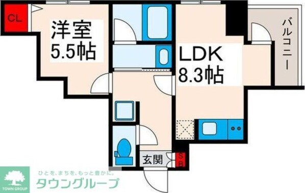 GRAN PASEO西日暮里の物件間取画像